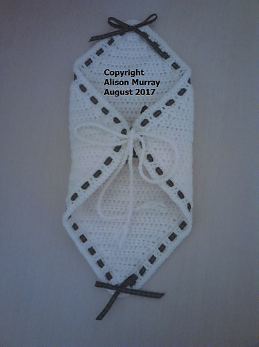 ribbon angel wrap