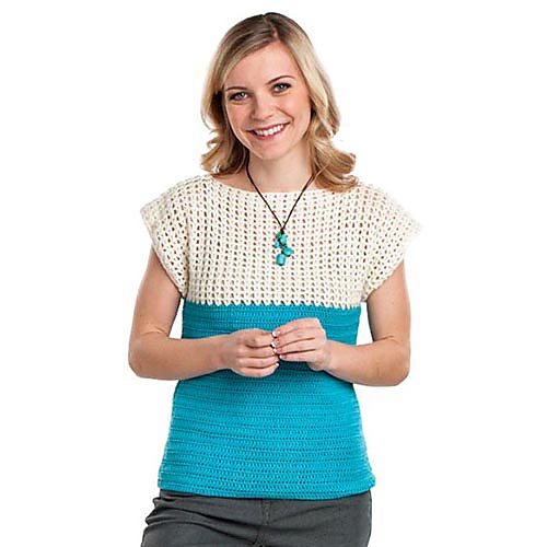 Two Tone Tee Top