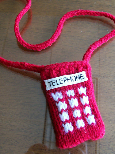 UK Phone Box iPod Pouch