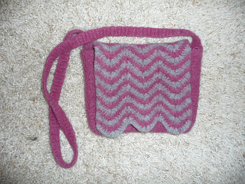 February Chevron Bag