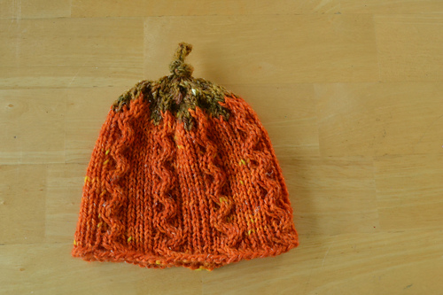 Cable Me A Pumpkin Hat