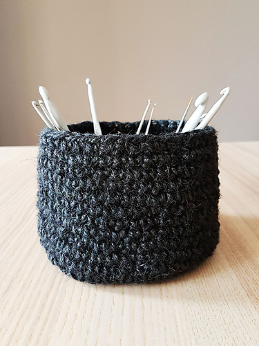 Simple basket - Gehaakt mandje