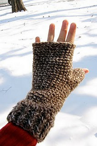 Fight the MAN fingerless gloves