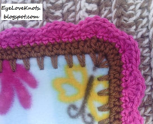 Girls Edging for Anti Pill Fleece Blanket