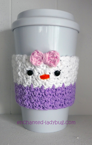 Daisy Duck Coffee Cup Cozy
