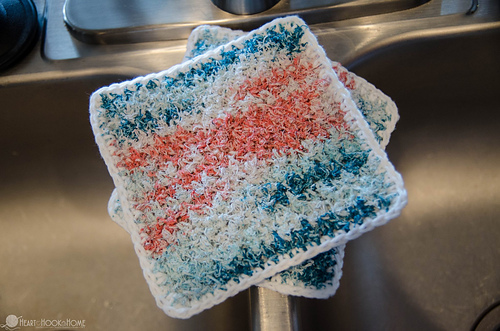Two-Sided Scrubby Dishcloth