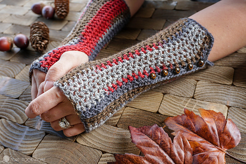 Sock Yarn Gloves