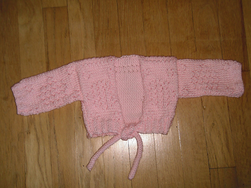 Orenburg Lace Baby Sweater