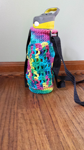 Water Bottle Carrier with pocket