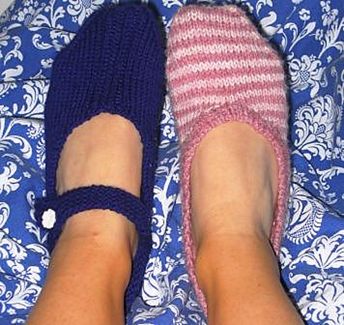 Ballet Slippers & Mary Jane Footies