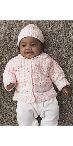 Daisy Chain Cardigan & Hat