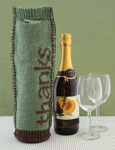 Thanks Wine Bag