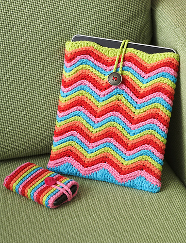 Rainbow Stripes Tablet Cover
