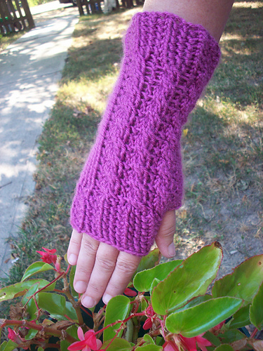 The Cape Hatteras Fingerless Mitts