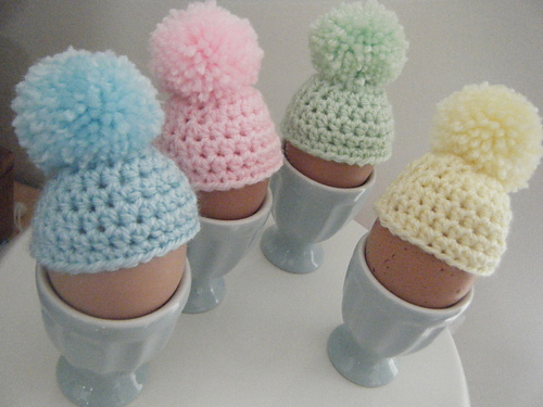 Egg Bobble Hat