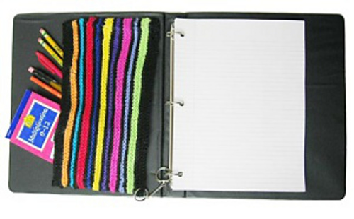 Striped Pencil Bag
