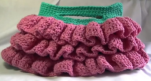 Bella Ruffled Bag