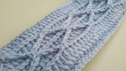 Faux Cable Gloves