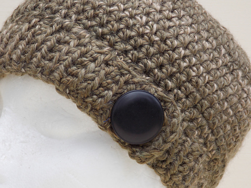 Beanie with a ribbed band