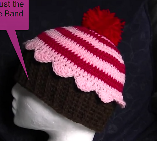 Cupcake Beanie