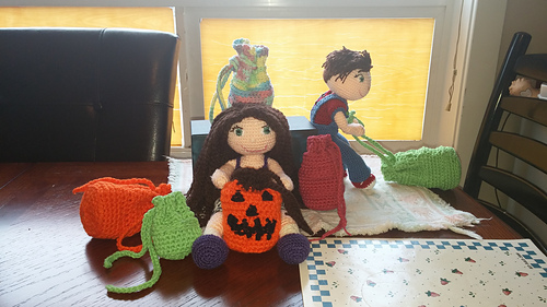 Crochet Dice Bag