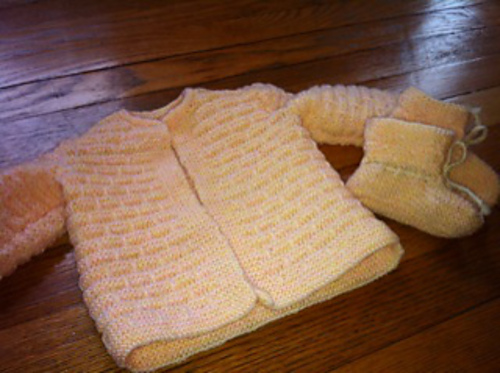 Knitted Set - Block Stitch 3005