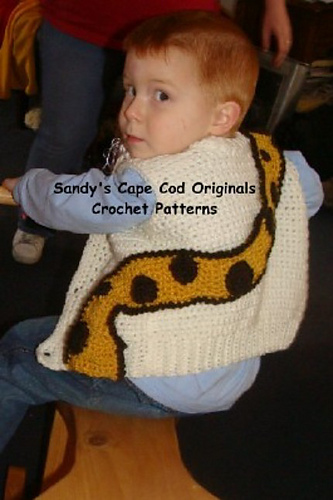 371 giraffe unisex vest