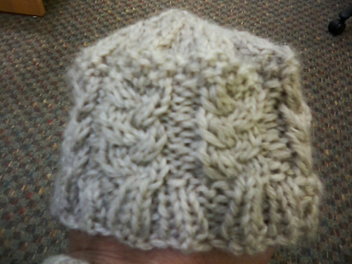 American Girl Doll Cable Hat