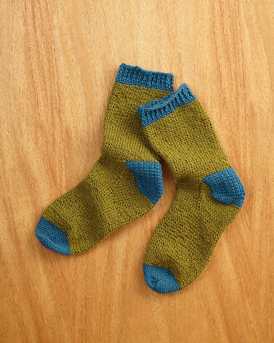 Father's Day Crochet Socks