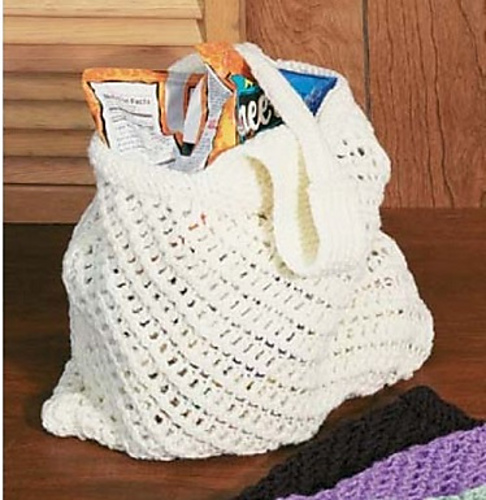 Knit Shopping Bag