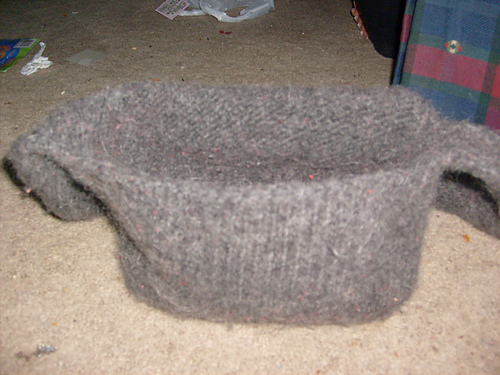 Queen C's felted bag
