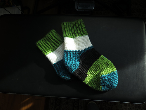 Child's Basic Crochet Socks