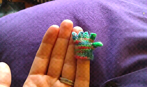 Teeny Tiny Glove Ornament