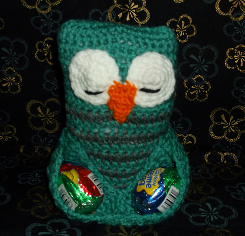 Owl Chocolate Egg Buddy