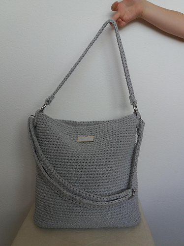 T-shirt yarn Cross-body bag