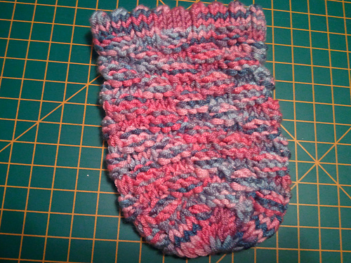 Basket Weave Phone Sock