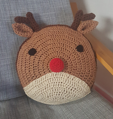 Rudolf the Reindeer Cushion