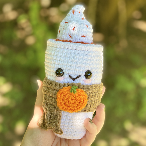 Amigurumi Pumpkin Spice Latte