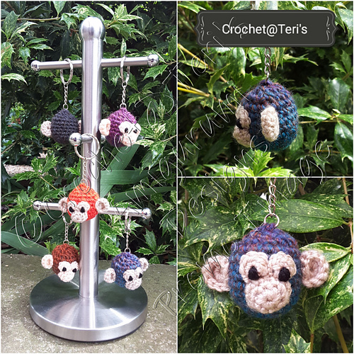 Monkey Keychain