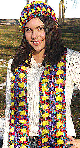 Brites Hat & Scarf: Hat