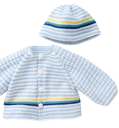 06 Cardigan et Bonnet