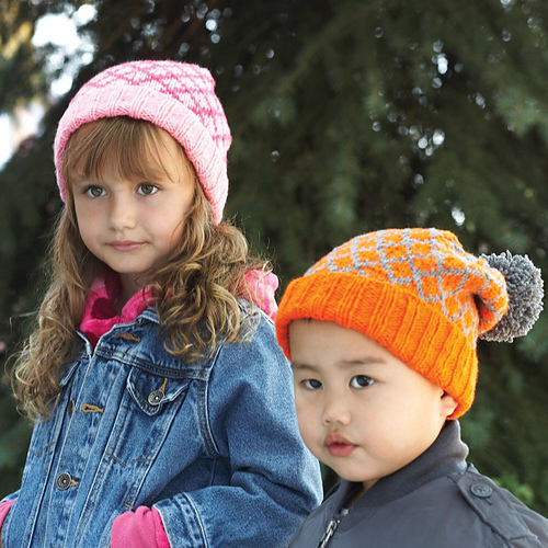 Lattice Fair Isle Hat