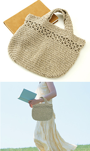 27-R106 Linen handbag