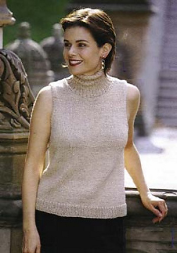 Sleeveless Turtleneck #kgs-turtleneck