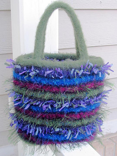 Stained Glass Felted Bag