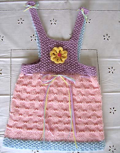 Toddler's Pinafore Dress