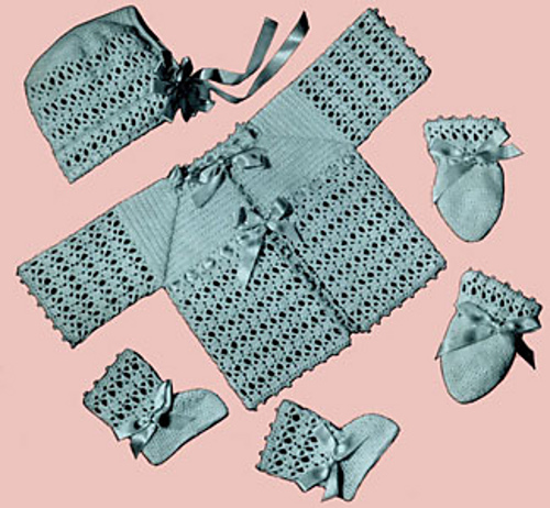 Infant's Crochet Set #501