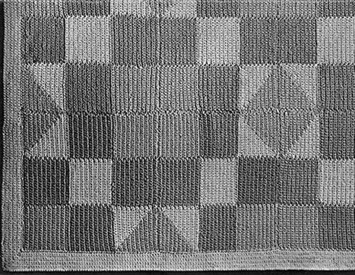 Hourglass Patchwork Bedspread #619