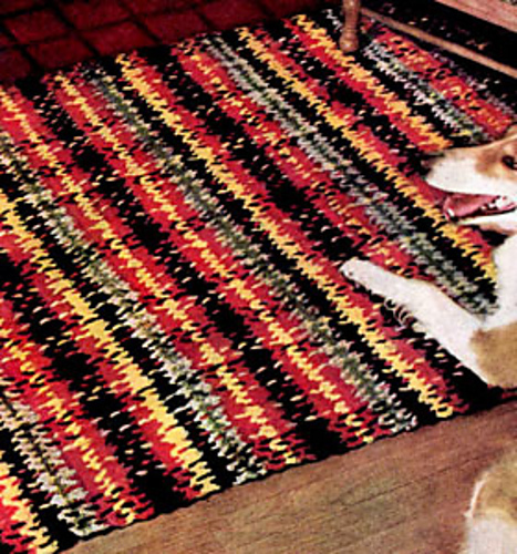 Woven Rug #5114
