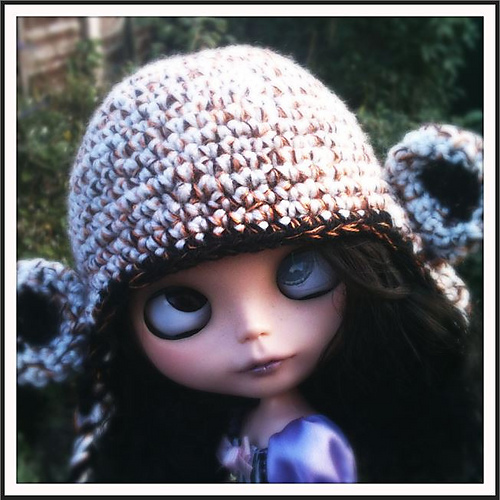 Fuzzy Bear - A Hat For Blythe
